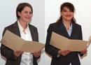 Die Bilder zeigen Frau Prof. Dr. Knubben-Schweizer und Frau PD Dr. Viertlböck bei der Preisverleihung. Bilder mit freundlicher Genehmigung von Presse und Kommunikation, LMU München.