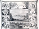 Lithographie der Tierarzneischule in München, Anfang 19. Jh.